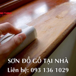 Sơn Bàn Ghế Gỗ Tại Nhà